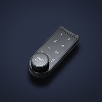 Serrure de meuble numérique Guub P152 avec clavier, mode privé, serrure à combinaison pour portes en bois et armoires, alarme de batterie faible, sécurité de classe C