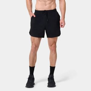 Shorts de course athlétiques pour hommes, confortables, décontractés, mi-taille, respirants, en tissu peigné écologique, impression numérique, bas prix - Product Image 1