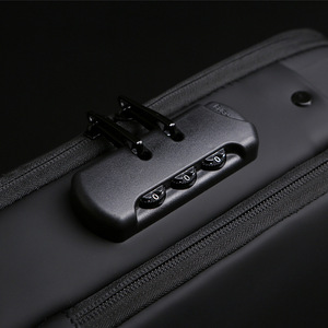 <span class=keywords><strong>Sac</strong></span> Poitrine <span class=keywords><strong>Bandoulière</strong></span> Étanche de Haute Qualité avec Port USB et <span class=keywords><strong>Antivol</strong></span>, pour Hommes, en Nylon, Type Banane - Product Image 4