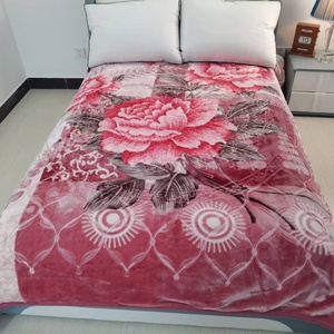 ผ้าห่มขนแกะถักแบบถักสองชั้น200*230หลายสีสำหรับฤดูหนาว - Product Image 5