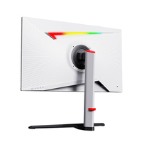 Écran d'ordinateur LED 27 pouces, vente chaude, 180 Hz de fréquence de rafraîchissement, anti-lumière bleue, résolution PC 2560*1440, moniteur de jeu incurvé LCD