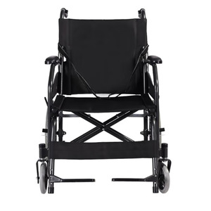<b>Folding</b> Lightweight Manual Wheelchair With <b>Commode</b> Thickened Steel Pipes For Elderly And Disabled Persons - Product Image 4