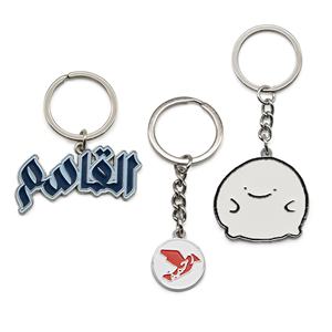 ขายส่งจากโรงงาน พวงกุญแจโลหะผสมแบบกำหนดเองพร้อมโลโก้ 2 มิติ ของขวัญ จี้การ์ตูน อุปกรณ์เสริมเคลือบอ่อนและแข็ง ทนทาน กันน้ำ - Product Image 5