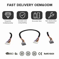 Harnais de câblage IoT multi-ports avec presse-étoupe pour chargeur embarqué et tableau de distribution de câbles T30 dans les applications de véhicules électriques