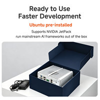 Komputer Industri NVIDIA Jetson AGX Orin 32GB 200 TOPS AI Inference Box PC 8F5E2-Orin 32GB untuk Visi Industri