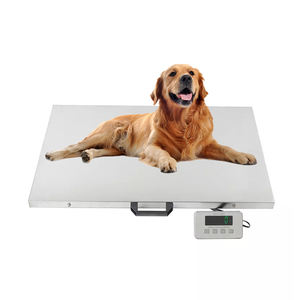 돼지 소 및 기타 가축을위한 500kg 휴대용 전자 동물 무게 규모 스테인레스 스틸 대형 플랫폼 규모 - Product Image 1