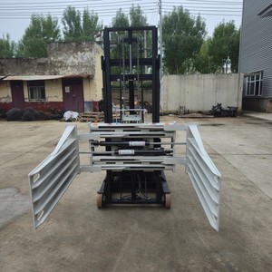 Nhà máy tùy biến thiết bị khối kẹp gạch kẹp không chân Stacker bê tông 1.5 tấn 2 tấn 2m 3m xe nâng với khối kẹp - Product Image 2