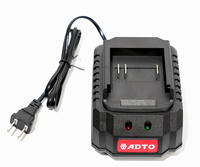 Perceuse sans fil ADTO 20V avec 2 batteries 2.0Ah, mandrin sans clé, vitesse variable, couple élevé pour usage professionnel