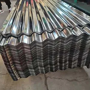 18 22 28 göstergesi 4x8 çinko galvanizli oluklu çelik çatı kaplama levhası