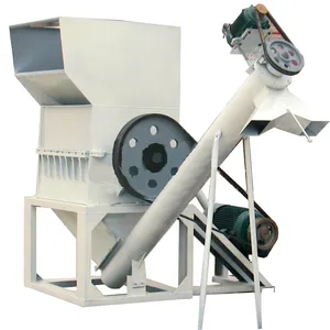 15hp claw type plastic pet bottle crusher plastic single shaft shredder crusher lump crusher