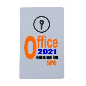 Língua global Off 2021 Profissional/Office 2021 Pro Plus Mac/PC 5PC Utilizador 100% Ativação Office Pro Plus 2021 5PC Online