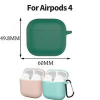 Accessoires de protection pour porte-clés, étui en silicone anti-chute de luxe pour Airpods 3 4 5, étui pour écouteurs AirPods Pro 2