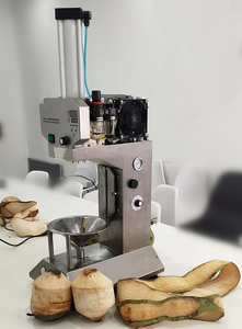 เครื่องปอกเปลือกมะพร้าวอ่อนอัตโนมัติ เครื่องตัดแต่งมะพร้าวอ่อน ทำให้มะพร้าวอ่อนเป็นรูปทรงสวยงาม ผลิตจากสแตนเลส 304 - Product Image 3