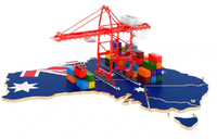 FCL LCL Express FBA Amazon Spediteur von China in Alle Richtungen mit Bestem Versandservice Schnelle Linie DDP-Versand