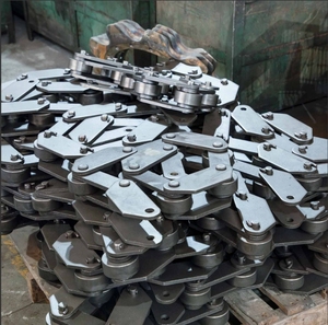 חלקי מחפר הידראולי חדש מסגסוגת 40cr, נעל מסילה מגומי ופלדה למכונות בנייה שונות, שרשרת אמפיבית - Product Image 4