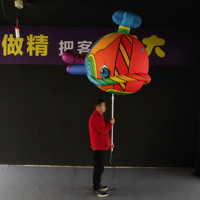 Accessoire Gonflable Artistique Baleine en Gros, Gonflable Publicitaire en Vrac pour Parc d'Attractions et Aquarium