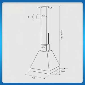 Extracteur de fumée de laboratoire, ventilateur d'<span class=keywords><strong>extraction</strong></span> croisé, bras d'<span class=keywords><strong>extraction</strong></span>, capot <span class=keywords><strong>moteur</strong></span>, couvercle universel pour tige de poussée de laboratoire - Product Image 6