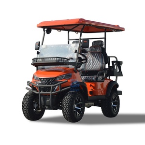 Voiturette de golf électrique 4 places, modèle <span class=keywords><strong>Club</strong></span> Car, avec technologie <span class=keywords><strong>Auto</strong></span> Follow Me, vitesse maximale de 30-50 km/h et autonomie de 90 km, livraison rapide - Product Image 2