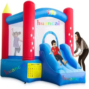 Luxe commercial tout blanc mariage videur à plat sautant château plein d'entrain gonflable blanc rebond maison en plein air enfants fête château - Product Image 5