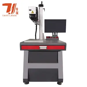 100W Jewelry 3D Curve Surface Dynamic Focusing Laser Marking Engraving Machine