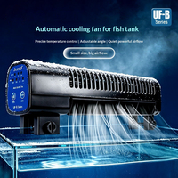 Ventilateur de refroidissement d'aquarium Jebao UF-200B/300B pour poissons d'eau douce ou d'eau salée, silencieux avec minuterie, ventilateur de refroidissement pour aquarium