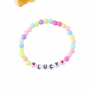 TD สร้อยข้อมือลูกปัดอะคริลิคเรซิ่นลูไซท์ทำมือถักแบบทันสมัยใส่ได้ทุกเพศสำหรับเดินทางทุกวัน - Product Image 3