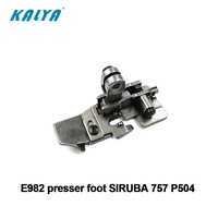 Kit de jauge de pied en matériau fin, pièce de rechange textile, ya-e982 SIRUBA 757