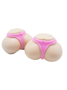 Tpr Anti-Squeeze Stress Reliëf Bal-Butt-Vormig Sensorisch Speelgoed Voor Volwassenen Angst Loslaten - Product Image 6