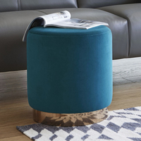 Fauteuil de détente moderne en cuir PU, pouf ottoman de salon, tabouret de rangement pour la maison, le bureau, la chambre, le salon, l'hôtel, l'école, l'hôpital