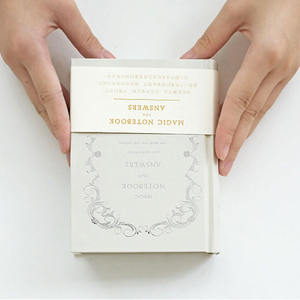 Cahier imprimé doré personnalisé en usine avec logo vous note de travail d'écriture vierge cahiers de journal de papeterie à usage quotidien pour les étudiants - Product Image 5