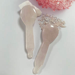 गुलाब क्वार्ट्ज गा शा स्क्रैपिंग मालिश उपकरण, मालिश wand एक्यूपंक्चर थेरेपी स्टिक पॉइंट उपचार - Product Image 2