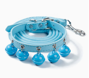 Collier réglable en cuir PU pour animaux de compagnie, avec clochettes, plusieurs couleurs, collier décoratif pour chiens et chats, pour chiots, animaux de compagnie de taille moyenne et grande, pour la promenade quotidienne - Product Image 3