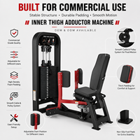 Machine à adducteurs de hanche ZY à charges sélectionnables, entraîneur de cuisses internes, équipement de musculation du bas du corps à charges pour salle de sport commerciale