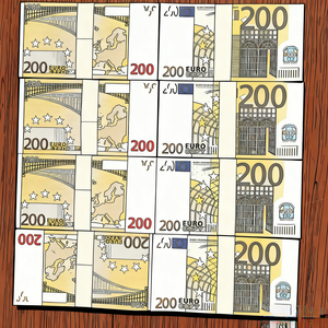 100 Pièces de Faux Billets Euro pour Enfants, Idéales pour Jeux, Films, Musique, Vidéos et Fêtes d'Anniversaire - Product Image 5