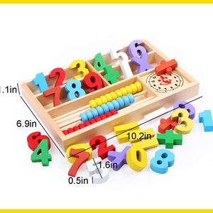 Commercio all'ingrosso su ordinazione alt peraga bantu mengajar montessori giocattolo giochi montessoris boncuk malzeme yatak - Product Image 3