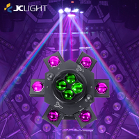 Éclairage de scène Dj populaire Led 6 têtes lumière Laser Dmx contrôle Six yeux d'abeille faisceau intelligent mobile avec Laser pour Bar Party Club