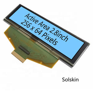 Layar OLED <span class=keywords><strong>2</strong></span>,8 inci Harga Pabrik, Layar OLED Matriks Titik 256*64 dengan IC Driver SSD1322 Abu-abu - Product Image 4