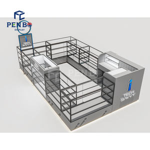 3D tầng kế hoạch tùy chỉnh điện thoại kiosk trung tâm mua sắm kiosk trường hợp điện thoại thông minh đứng kiosk - Product Image 2