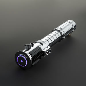 Spada Laser Mara Jade Skywalker Effetto Invecchiato Xeno3 Pixel, Smooth Swing, <span class=keywords><strong>Star</strong></span> <span class=keywords><strong>Wars</strong></span>, Spada in Metallo Reale, Spada Laser Luminosa - Product Image 4