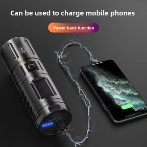 Lampe torche zoomable haute luminosité, longue portée plus de 500 m, étanche, LED, pour <span class=keywords><strong>le</strong></span> camping, les activités de plein air et les situations d'urgence - Product Image 5