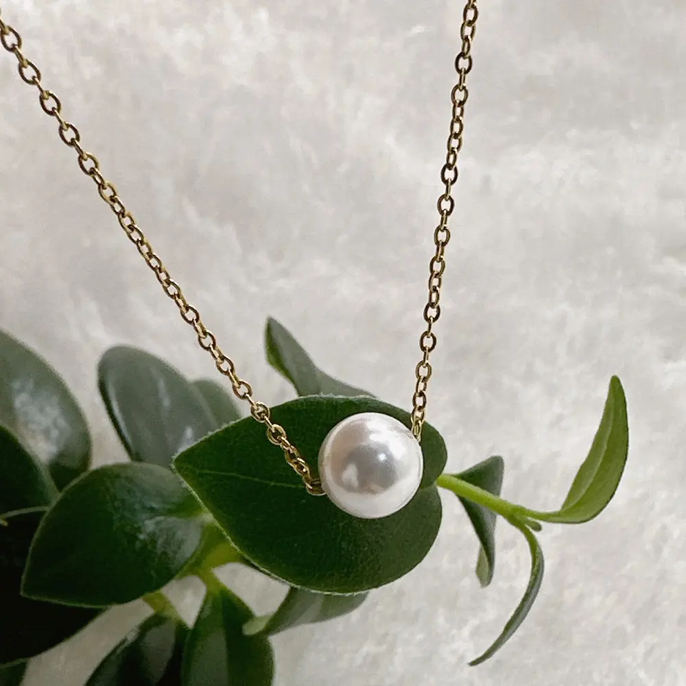 Inspireren Roestvrijstalen Sieraden Van Topkwaliteit Sierlijke Minimalistische Sieraden Cadeau Parelketting Mode Fijne Sieraden Cadeau