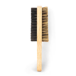 Produits les plus vendus <span class=keywords><strong>Double</strong></span> <span class=keywords><strong>face</strong></span> poils de sanglier courbe vague de cheveux <span class=keywords><strong>brosse</strong></span> carrée pour le toilettage de la barbe - Product Image 1