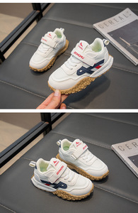 Primavera 2025, nuevos zapatos deportivos de moda y atractivos para niños y niñas, cómodos zapatos de suela blanda para niños - Product Image 5