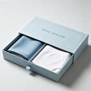 FX Customized Printing Recoverable Packaging Box for Disposable Underwear Scarves with Film Coating Clothing Packaging Gift Box - Product Image 2