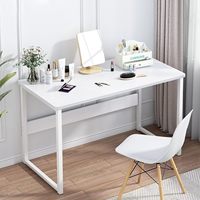 Haute qualité Design moderne bureau d'ordinateur réglable bureau ordinateur portable Table étagère en bois bureau à domicile jeu en bois/métal matériel