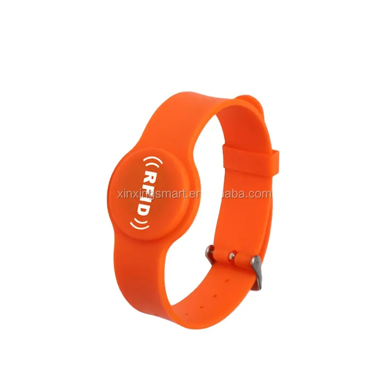 125khz EM4100 TK4100 Bracelet RFID Bracelet carte d'identité Bracelet en Silicone