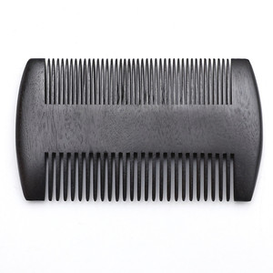 <span class=keywords><strong>Peigne</strong></span> à <span class=keywords><strong>barbe</strong></span> double face noir pour hommes, étiquette privée, personnalisé, en bois de pear, meilleure qualité, vente en gros, livraison gratuite - Product Image 6