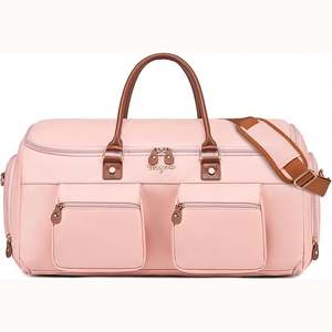 Free Sample Garment <b>Bags</b> <b>for</b> Travel, 2 in 1 Hanging Dress Suitcase <b>Suit</b> Travel <b>Bags</b> <b>for</b> Women with USB Charging Port - Product Image 2