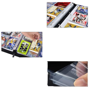 Porte-cartes de collection en cuir PU Charizard pour cartes Pokémon TCG 900/400/4/9 poches, étui de collection à fermeture éclair tendance, porte-cartes de crédit - Product Image 4