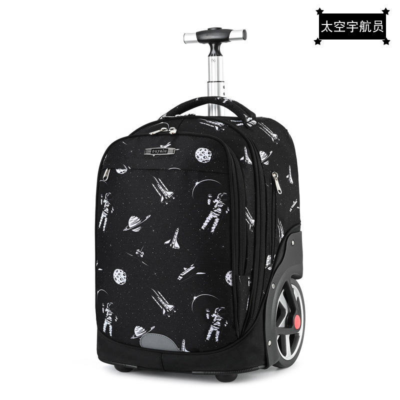 Space astronaut dual-use pull-back